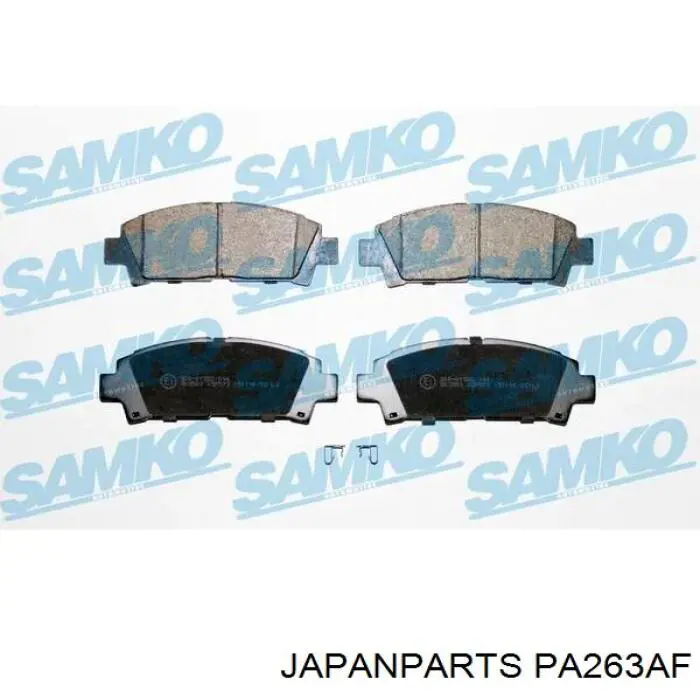 Колодки Japan Parts PA263AF цена, от 15.23 USD