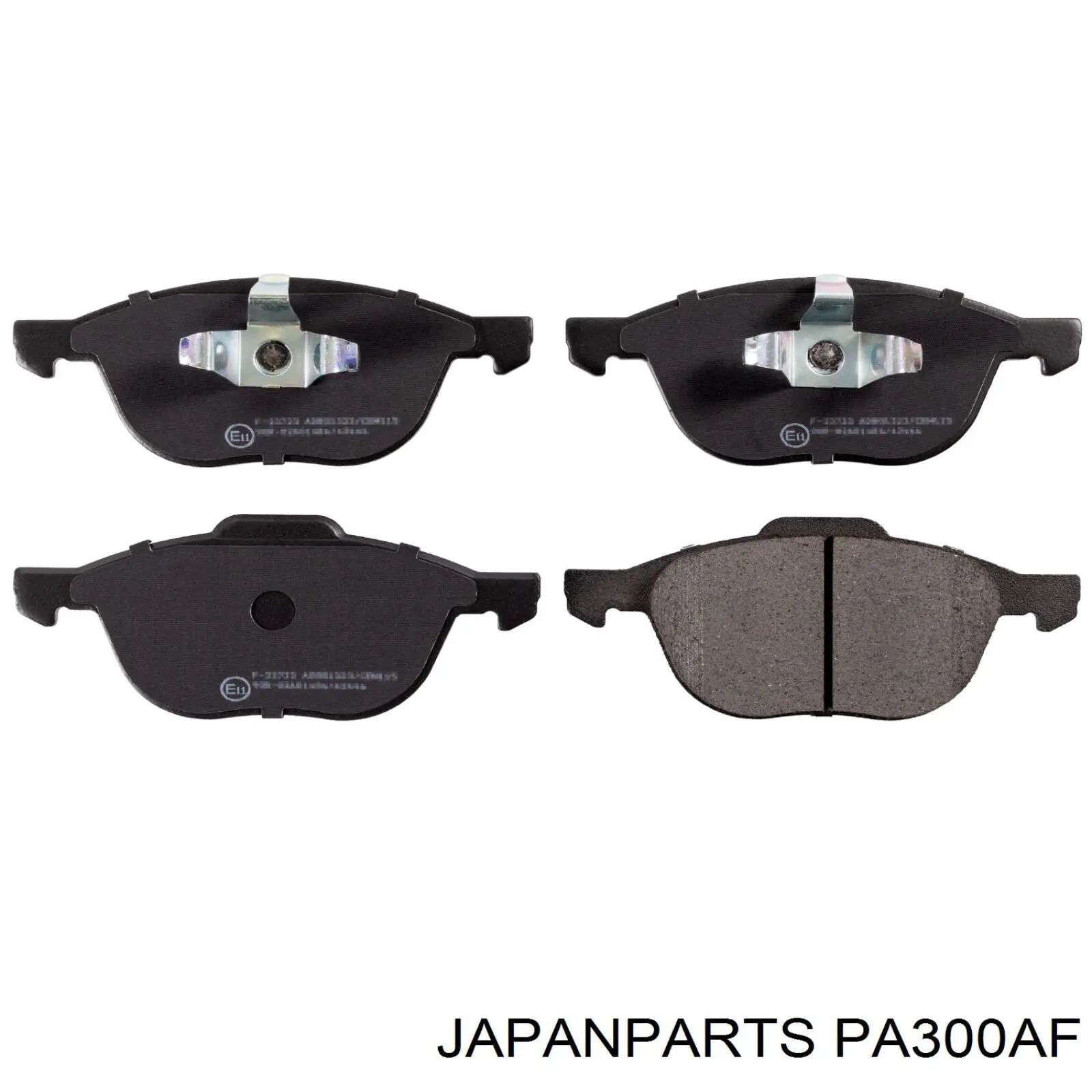 Передние тормозные колодки PA300AF Japan Parts