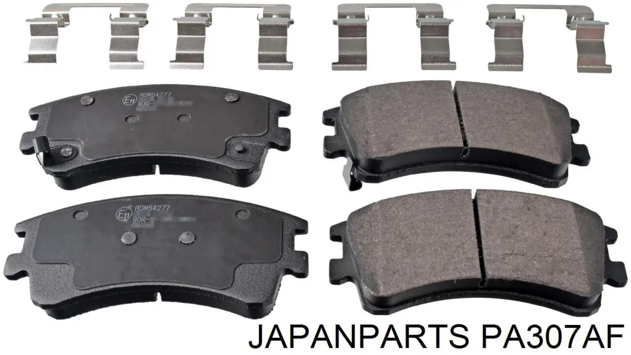 Передние тормозные колодки PA307AF Japan Parts