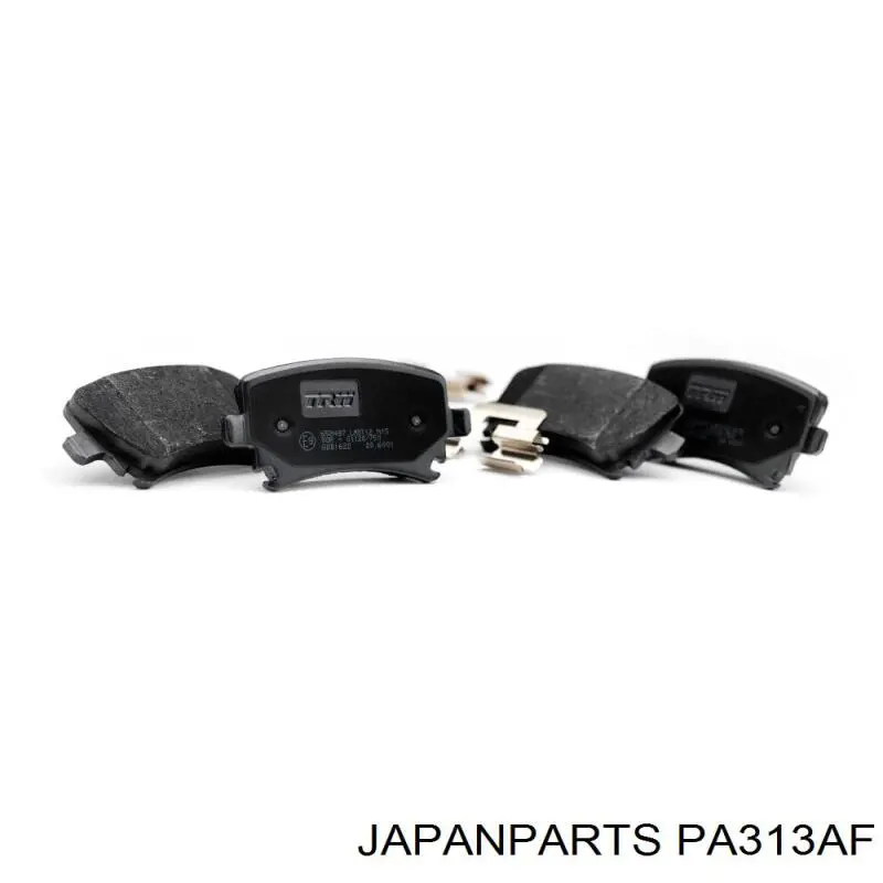 PA313AF Japan Parts Колодки передние
