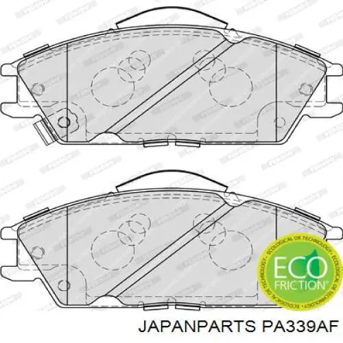 Тормозные колодки Japan Parts PA339AF