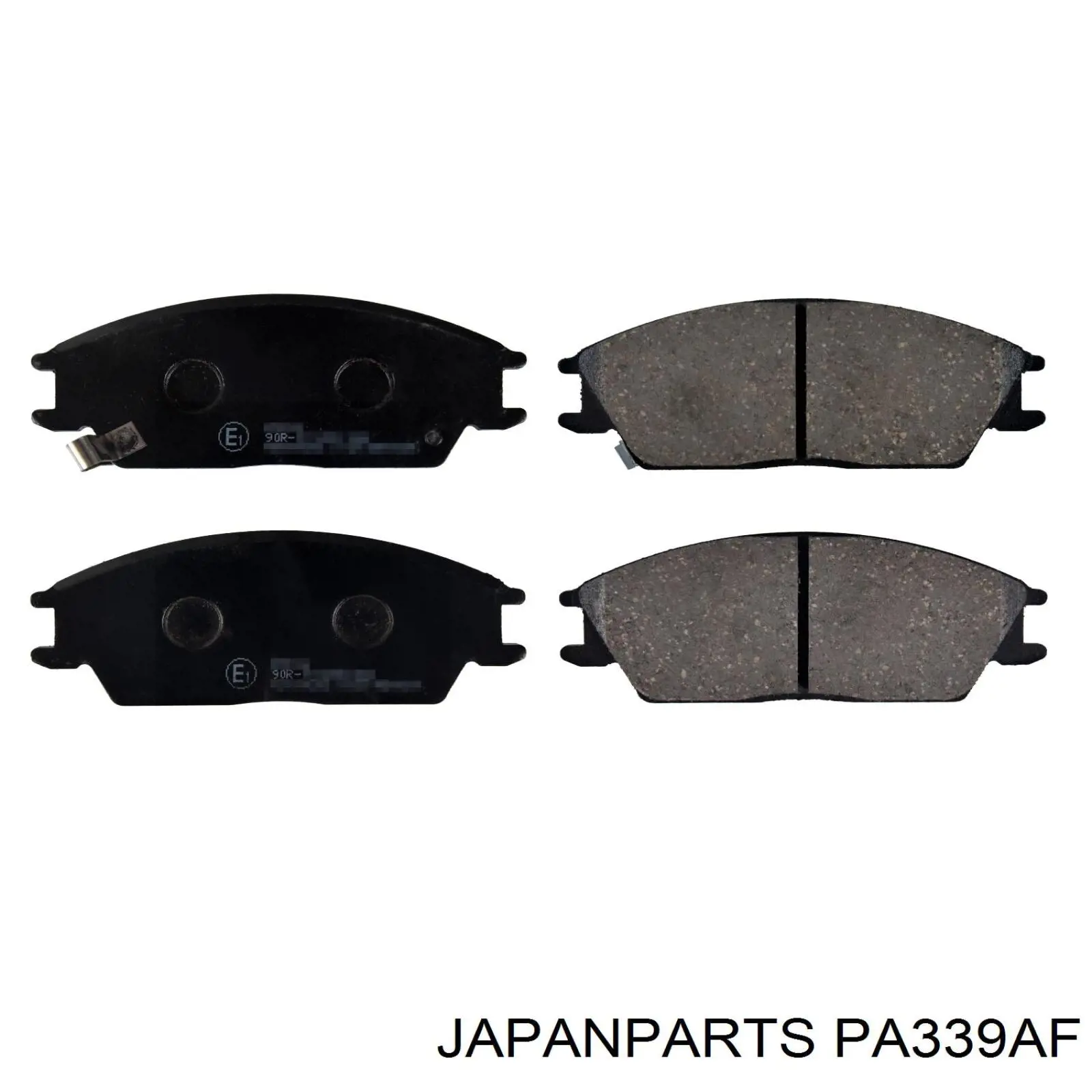 Колодки Japan Parts PA339AF цена, от 16.19 USD