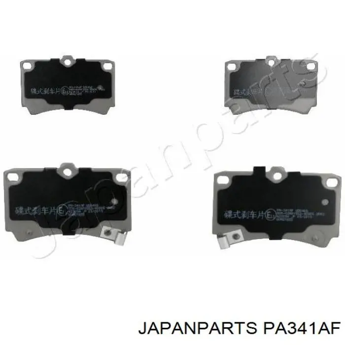 Передние тормозные колодки PA341AF Japan Parts