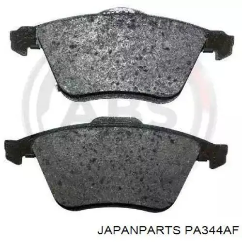 Колодки Japan Parts PA344AF цена, от 19.39 USD