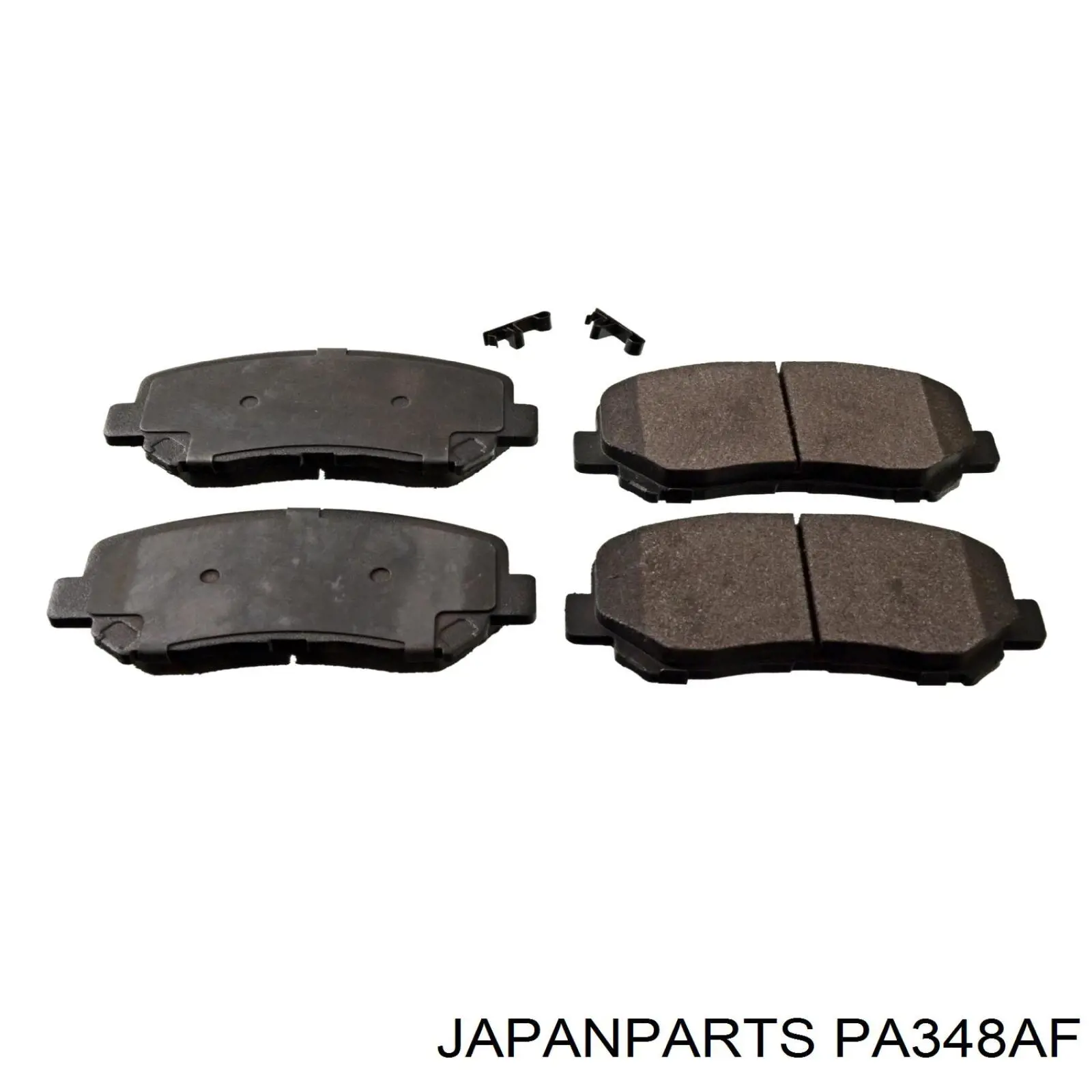 Передние тормозные колодки PA348AF Japan Parts