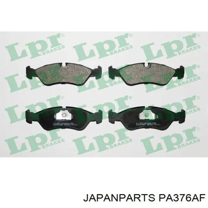 Передние тормозные колодки PA376AF Japan Parts