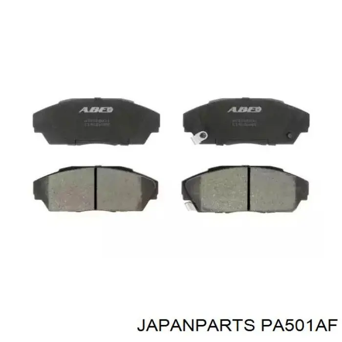 Тормозные колодки Japan Parts PA501AF