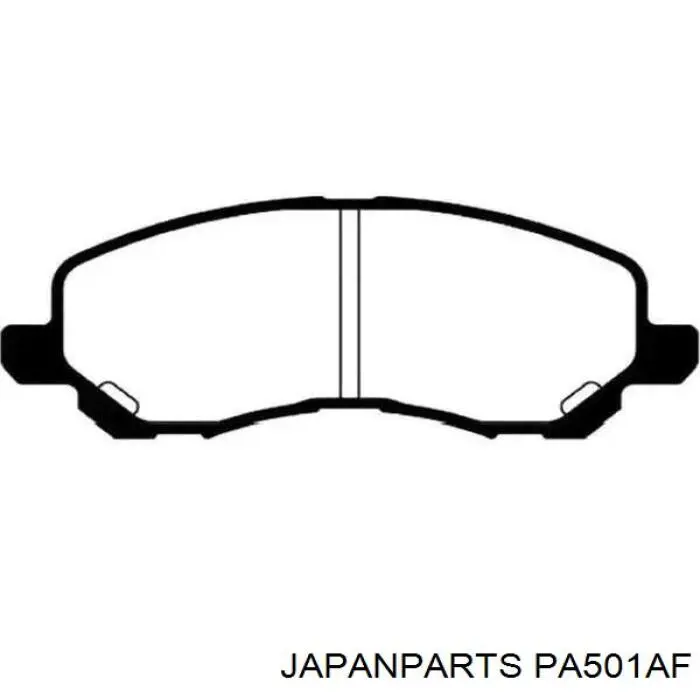PA501AF Japan Parts Колодки передние