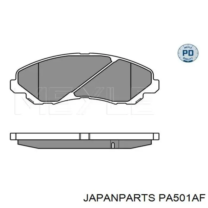 Колодки Japan Parts PA501AF цена, от 20.69 USD