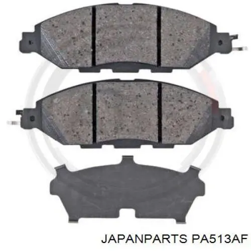 Купить PA513AF Japan Parts Колодки тормозные