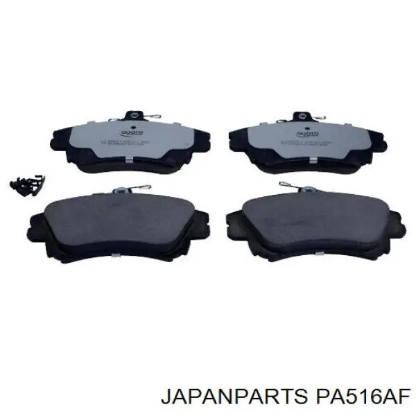 PA516AF Japan Parts Колодки передние