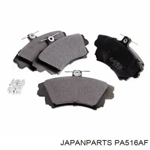 Передние тормозные колодки PA516AF Japan Parts