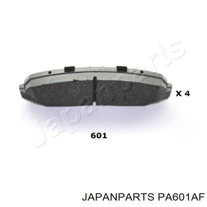 Передние тормозные колодки PA601AF Japan Parts