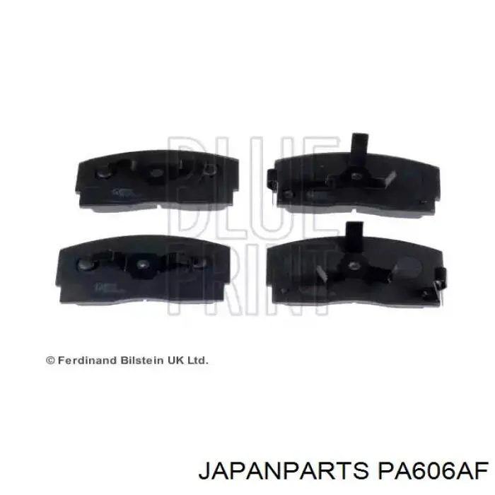 Передние тормозные колодки PA606AF Japan Parts