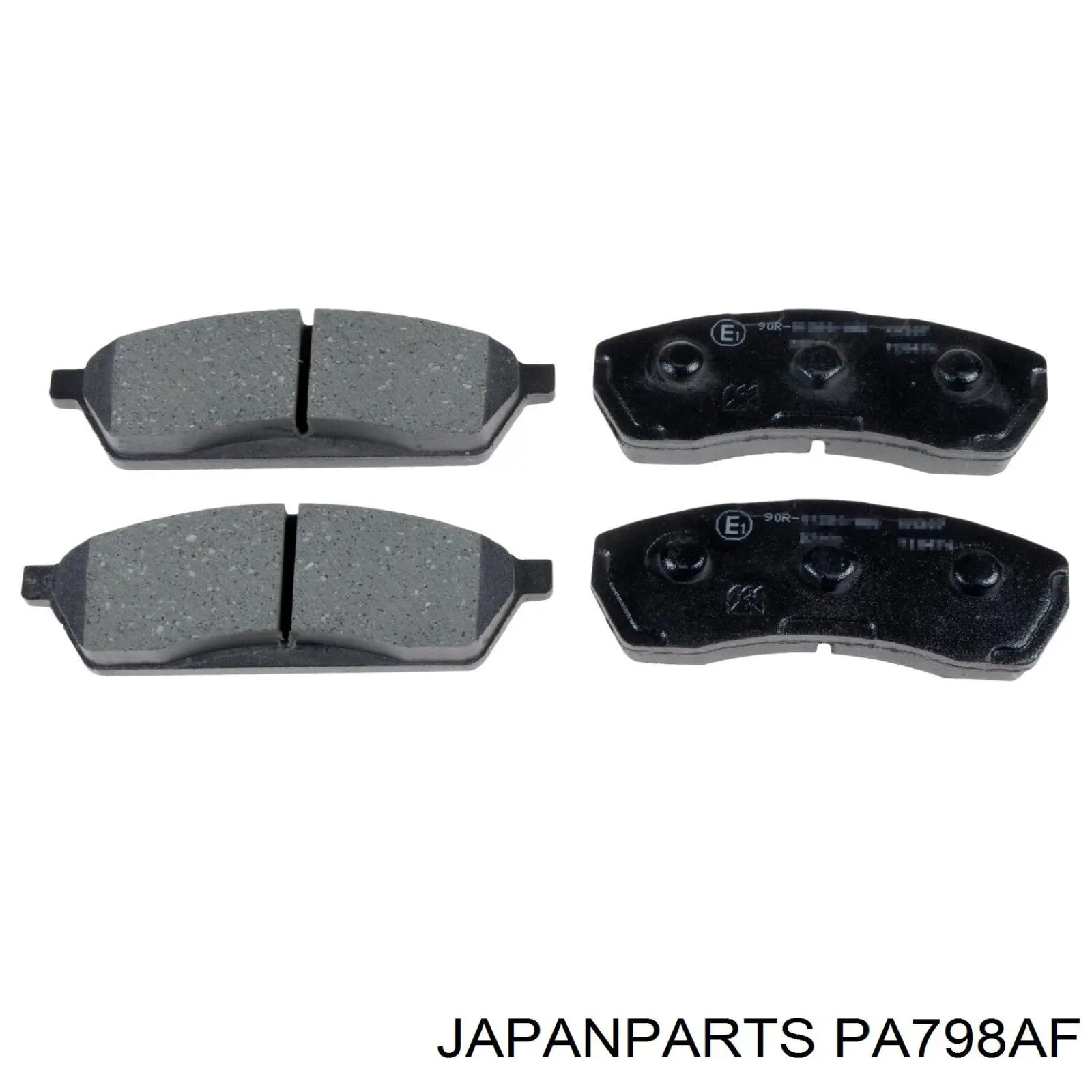 Передние тормозные колодки PA798AF Japan Parts