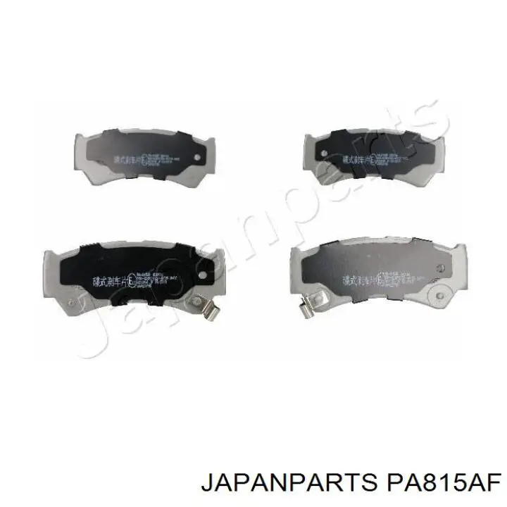 Передние тормозные колодки PA815AF Japan Parts