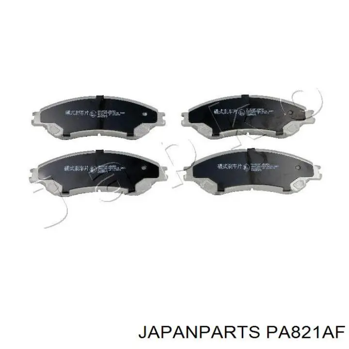 Передние тормозные колодки PA821AF Japan Parts