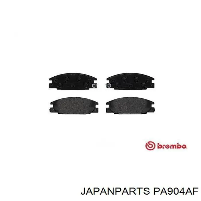 Колодки Japan Parts PA904AF цена, от 19.32 USD