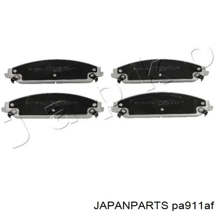 Колодки тормозные передние дисковые JAPANPARTS PA911AF