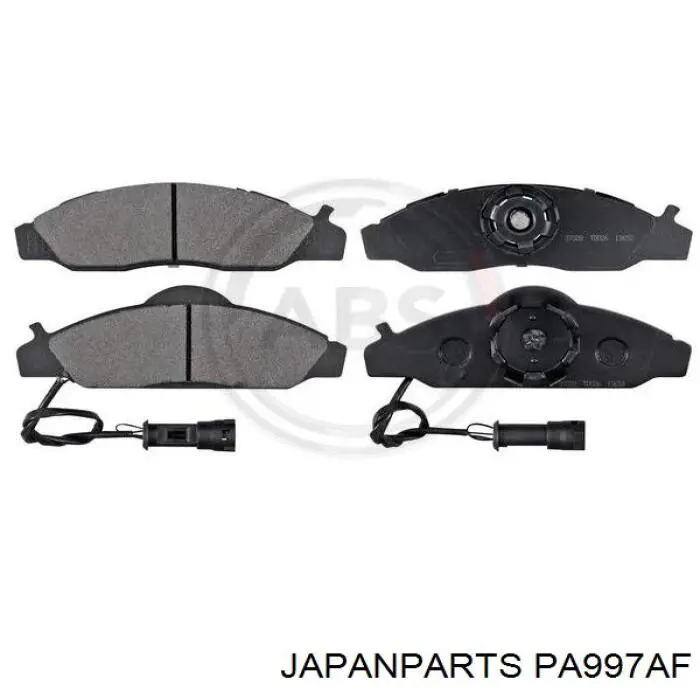 Колодки Japan Parts PA997AF цена, от 20.14 USD