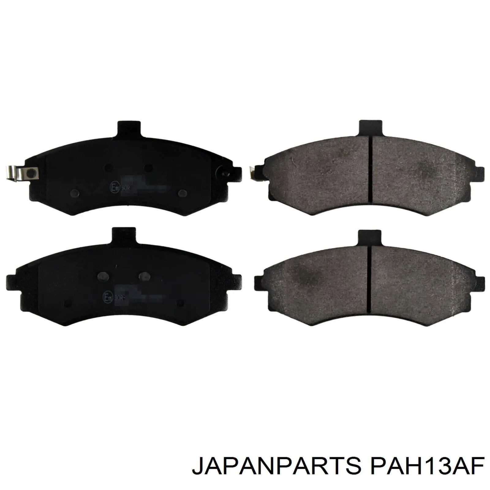 PA-H13AF Japan Parts колодки тормозные передние дисковые