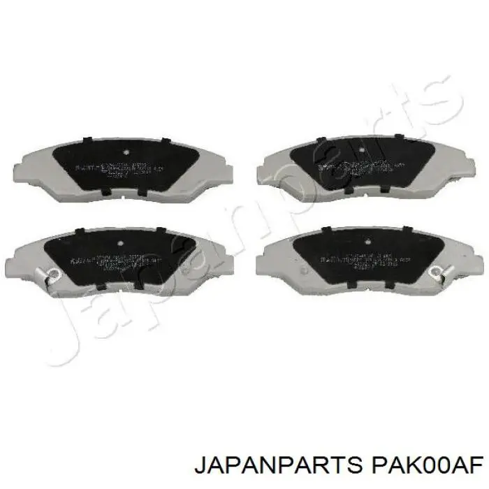 Передние тормозные колодки PAK00AF Japan Parts