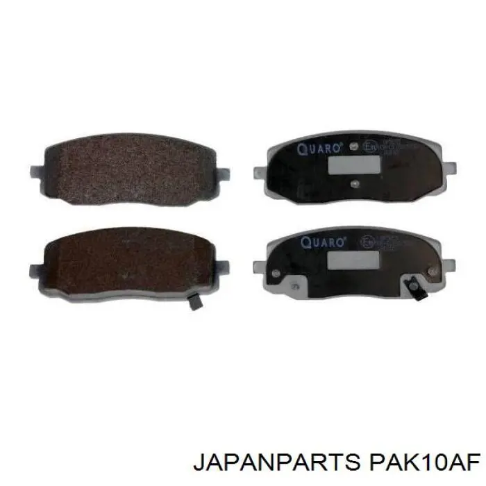 Передние тормозные колодки PAK10AF Japan Parts