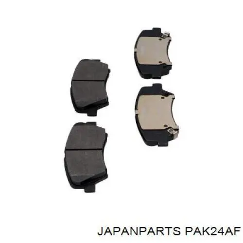 Купить PAK24AF Japan Parts Колодки тормозные
