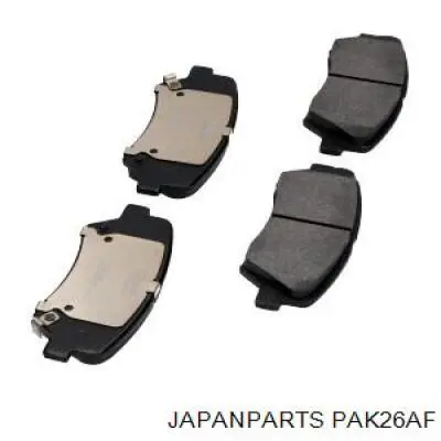 Колодки Japan Parts PAK26AF цена, от 27.87 USD