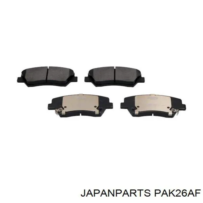 Передние тормозные колодки PAK26AF Japan Parts