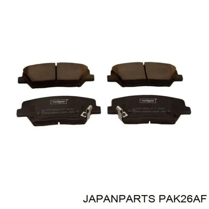 Тормозные колодки Japan Parts PAK26AF