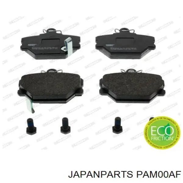 Pastillas de freno delanteras PAM00AF Japan Parts