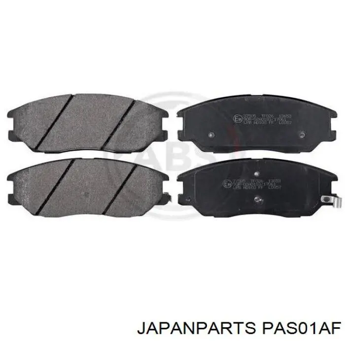Передние тормозные колодки PAS01AF Japan Parts