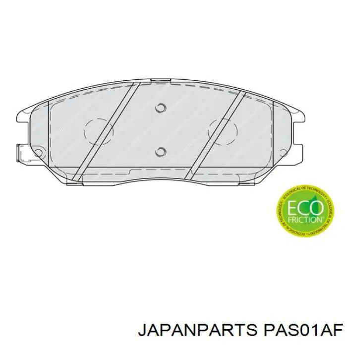Колодки Japan Parts PAS01AF цена, от 22.00 USD