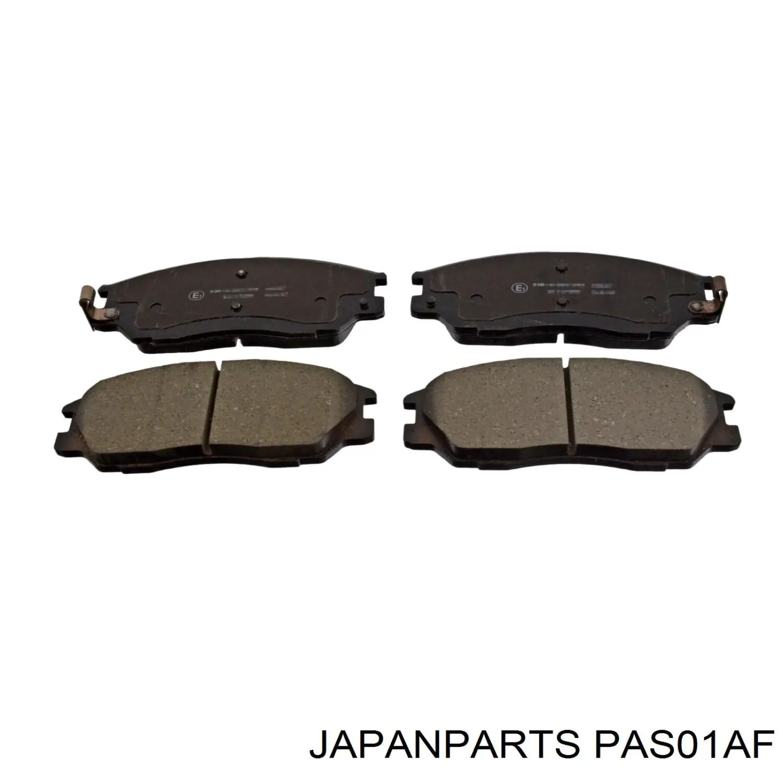 PA-S01AF Japan Parts колодки тормозные передние дисковые