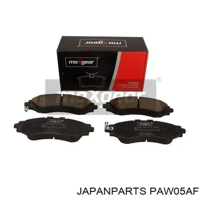 Передние тормозные колодки PAW05AF Japan Parts