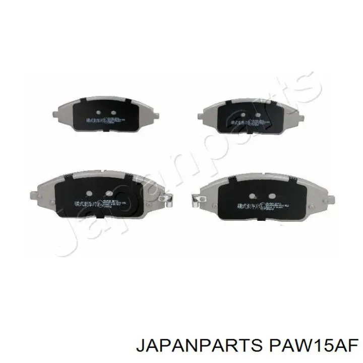 Передние тормозные колодки PAW15AF Japan Parts