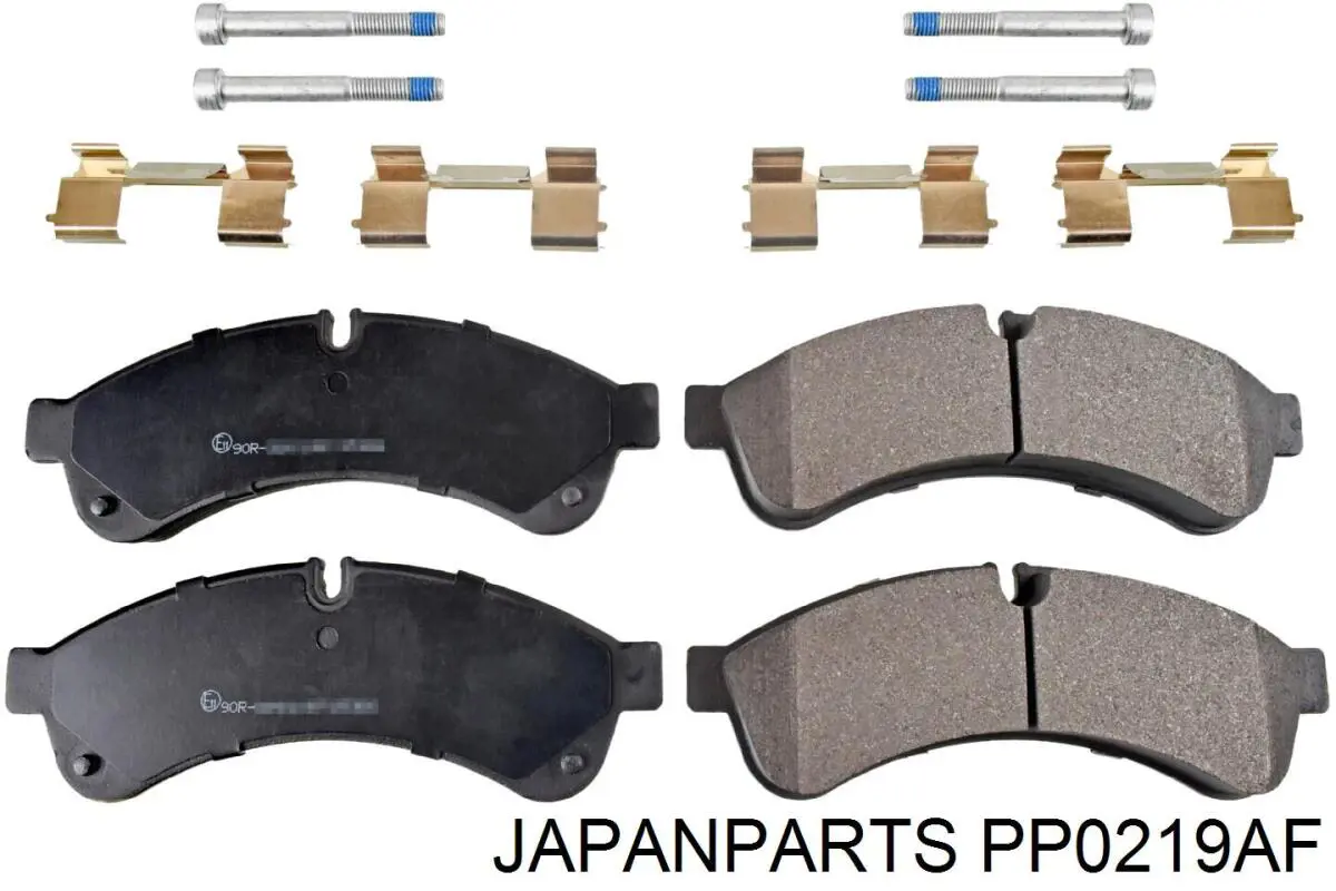 Задние тормозные колодки PP0219AF Japan Parts