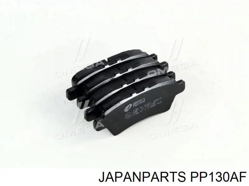 Задние дисковые колодки Japan Parts PP130AF
