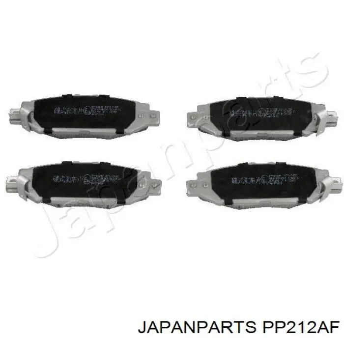 Задние тормозные колодки PP212AF Japan Parts