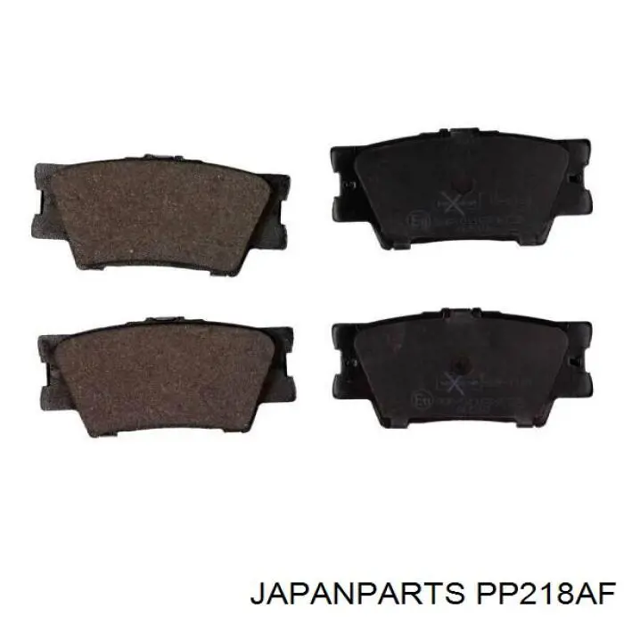 Колодки дисковые  Japan Parts PP218AF цена, от 17.70 USD