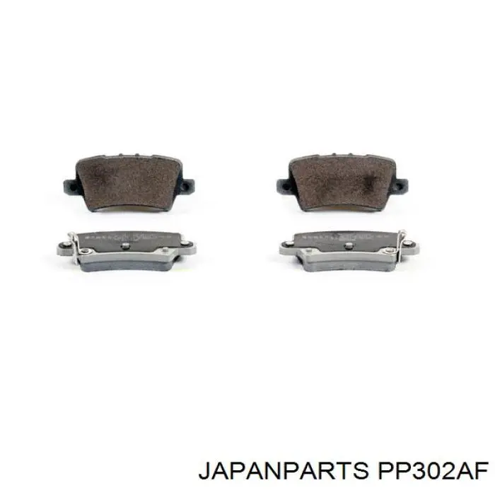 Колодки дисковые  Japan Parts PP302AF цена, от 11.83 USD