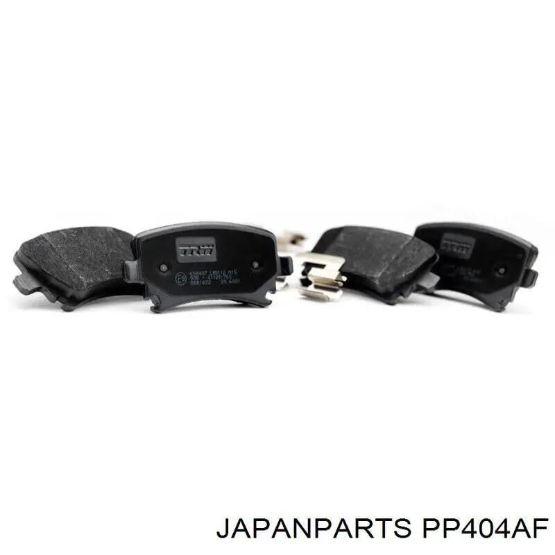 Задние тормозные колодки PP404AF Japan Parts