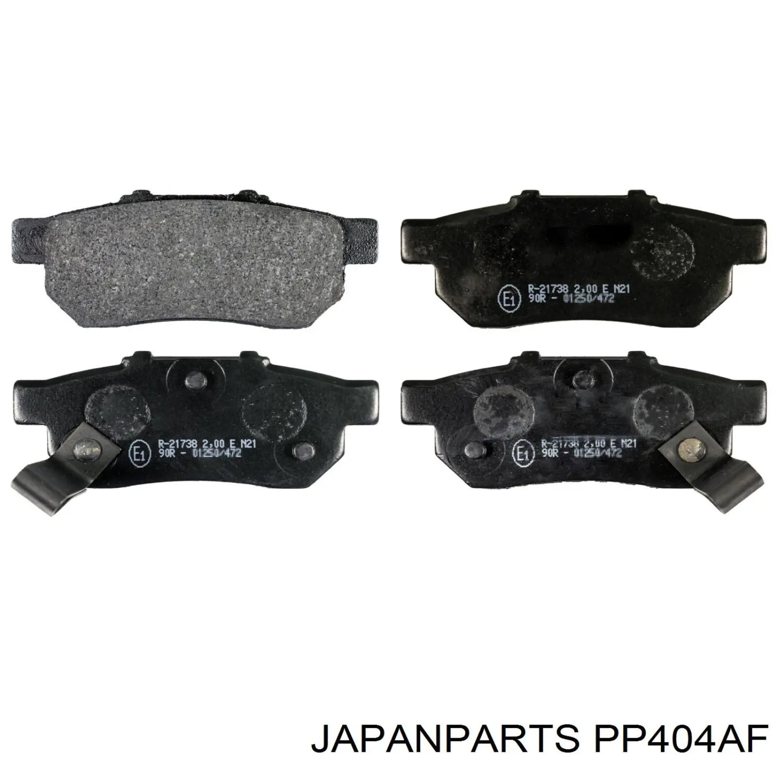 Колодки дисковые  Japan Parts PP404AF цена, от 13.41 USD
