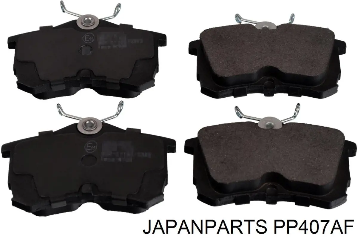 Задние тормозные колодки PP407AF Japan Parts