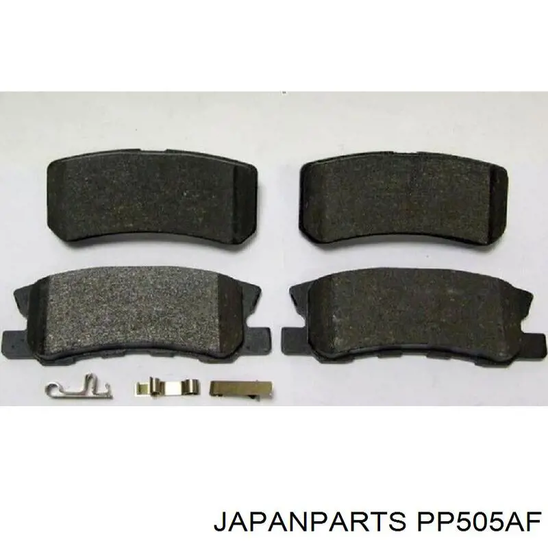 Задние тормозные колодки PP505AF Japan Parts