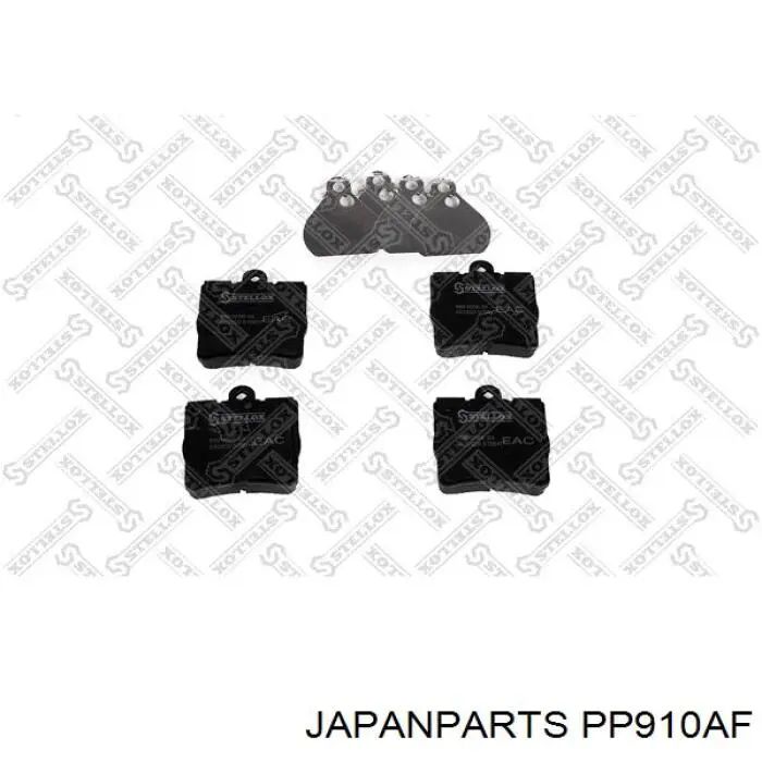 Колодки дисковые  Japan Parts PP910AF цена, от 18.20 USD