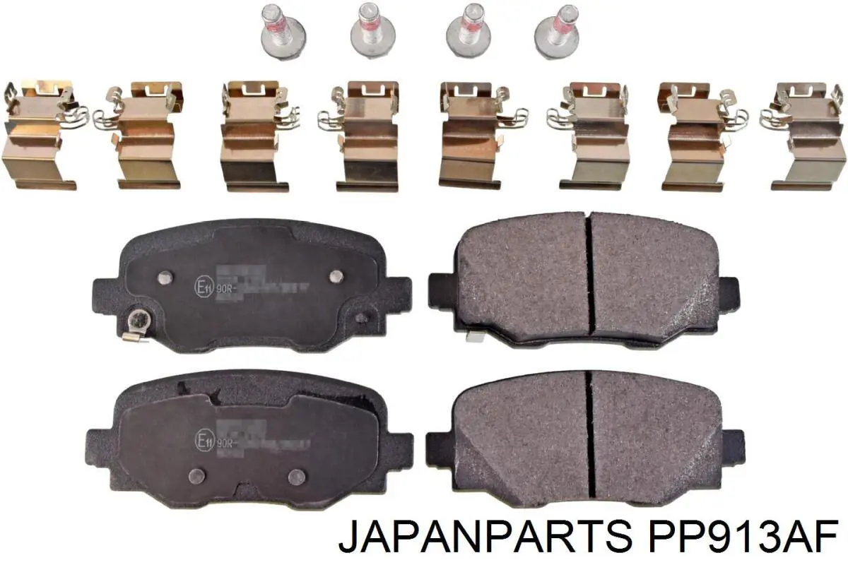 PP-913AF Japan Parts sapatas do freio traseiras de disco