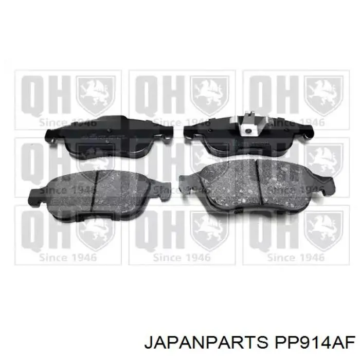 Купить PP914AF Japan Parts Колодки тормозные задние, дисковые