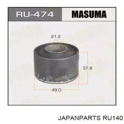 RU140 Japan Parts Сайлентблок нижнего переднего рычага